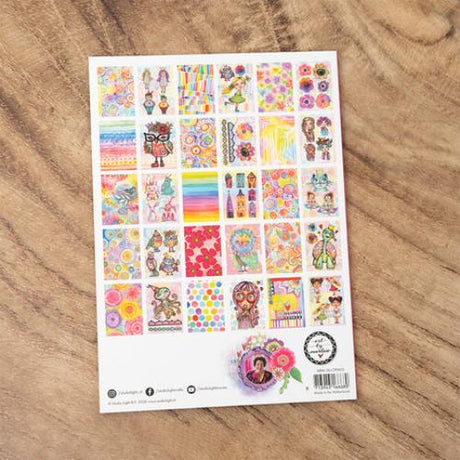 Art By Marlene Cut and Paste Block A4 Color-Happy (ABM-26-CPP453) - Postage as per Actual