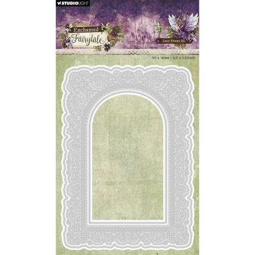Studio Light Enchanted Fairytale Cutting Dies A6 Lace Frame (SL-EF-CD1101)