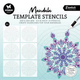 Studio Light Mandala Template Stencils (6pcs) (SL-ES-MASK399) - Postage as per Actual