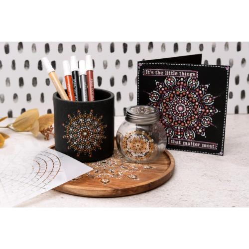 Studio Light Mandala Template Stencils (6pcs) (SL-ES-MASK399) - Postage as per Actual