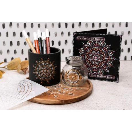 Studio Light Mandala Template Stencils (6pcs) (SL-ES-MASK399) - Postage as per Actual