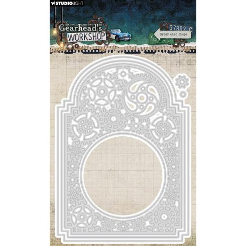 Studio Light Gearhead's Workshop Cutting Dies Gear Card Shape (SL-GW-CD1105)