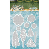 Studio Light Christmas Forest Cutting Dies Trees and Snow (SL-CF-CD1113)