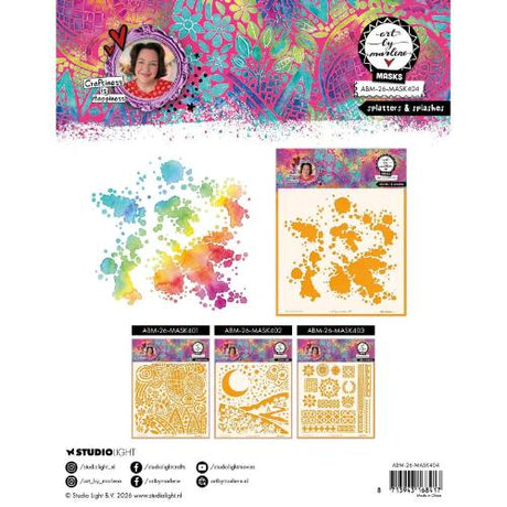 Art By Marlene Mask Splatters & Splashes