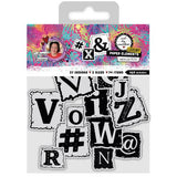 Art By Marlene Paper Elements B&W Alphabet
