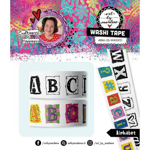 Art By Marlene Washi Tape Alphabet
