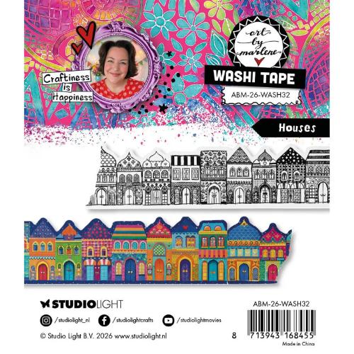 Art By Marlene Washi Tape Houses