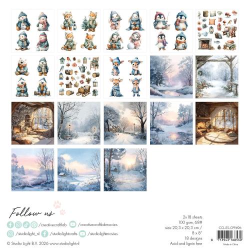 Creative Craftlab By the Lake Essentials Collage Paper Pad (CCL-ES-CPP496)