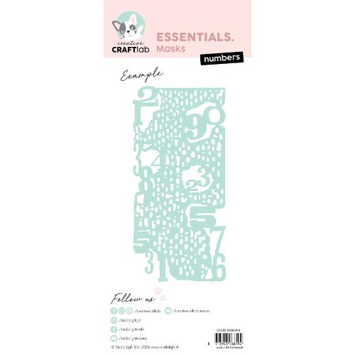 Creative Craftlab Numbers Essentials Mask (CCL-ES-MASK408)