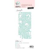 Creative Craftlab Numbers Essentials Mask (CCL-ES-MASK408)