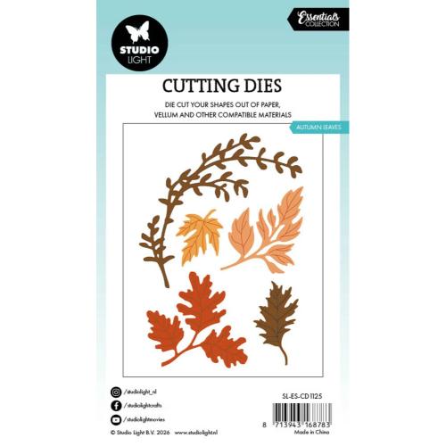 Studio Light Autumn Leaves Essentials Cutting Dies (SL-ES-CD1125)