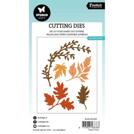 Studio Light Autumn Leaves Essentials Cutting Dies (SL-ES-CD1125)