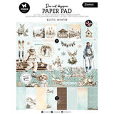 Studio Light Rustic Winter A4 Die-cut Paper Pad (SL-ES-DCPP509) - Postage as per Actual