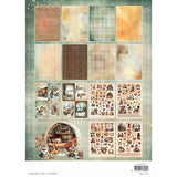 Studio Light Warm Winter A4 Die-cut Paper Pad (SL-ES-DCPP510) - Postage as per Actual