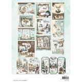 Studio Light Rustic Winter A4 Card Making Pad (SL-ES-CMP45) - Postage as per Actual