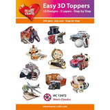 Hearty Crafts - Men's Classics 3D Toppers (HC-12472)