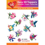 Hearty Crafts - Hummingbirds 3D Toppers (HC-12970)