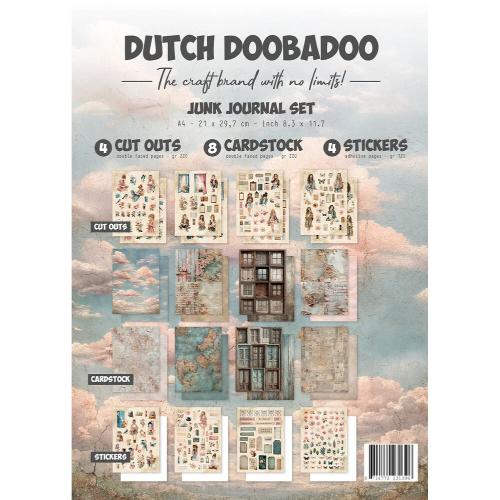 Dutch Doobadoo Whispers of Words Junk Journal Set (472.996.001)