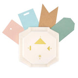 Vaessen Creative - 4-in-1 Corner Punch Retro Labels