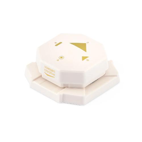 Vaessen Creative - 4-in-1 Corner Punch Retro Labels