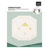 Vaessen Creative - 4-in-1 Corner Punch Retro Labels