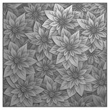 Vaessen Creative - 3D Embossing Folder Christmas Rose 5.9x5.9"