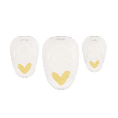 Vaessen Creative - Craft Punch Set Playful Hearts 3pcs - Postage as per Actual