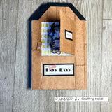 Vaessen Creative • 3D Embossing Folder by Carla Creates Wood on the Farm 5.9x5.9"