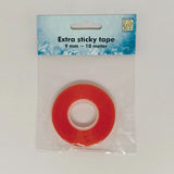 Nellie Snellen - Extra Sticky Tape 9mm x 10 mtr