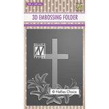 Nellie's Choice 3D Embossing Folders Cross 2