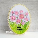 Crealies Crea-Nest-Lies XXL Dies No. 43 Ovals with Dots (CLNestXXL43)