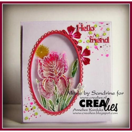 Crealies Crea-Nest-Lies XXL Dies No. 43 Ovals with Dots (CLNestXXL43)