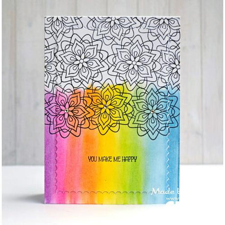 Crealies Crea-Nest-Lies XXL Dies No. 126 Rectangles with Inverted Scallop (CLNestXXL126)