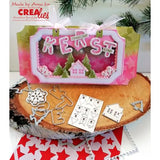 Crealies Crea-Nest-Lies XXL Dies No. 126 Rectangles with Inverted Scallop (CLNestXXL126)