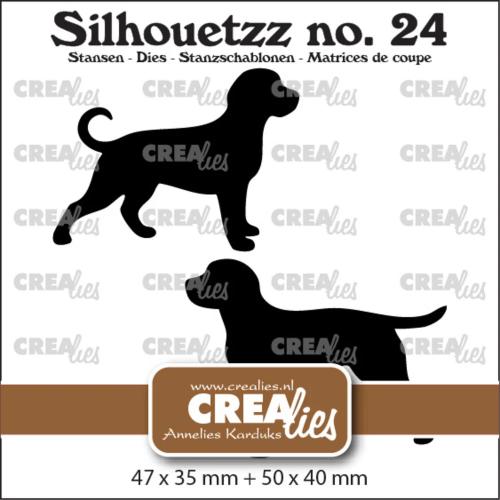 Crealies Silhouetzz Dies Dogs Standing (CLSH24)