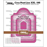 Crealies Crea-Nest-Lies XXL Dies Panel C Smooth (CLNestXXL193)