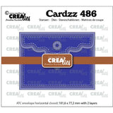 Crealies Cardzz Dies ATC Envelope Horizontal Panel A (CLCZ486)