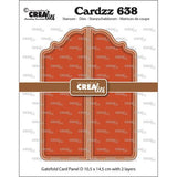 Crealies Cardzz Dies Gatefold Card Panel D (CLCL638)