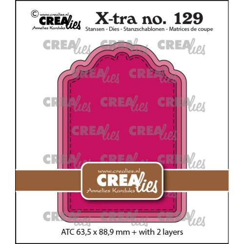 Crealies X-tra Dies ATC Panel D (CLXtra129)