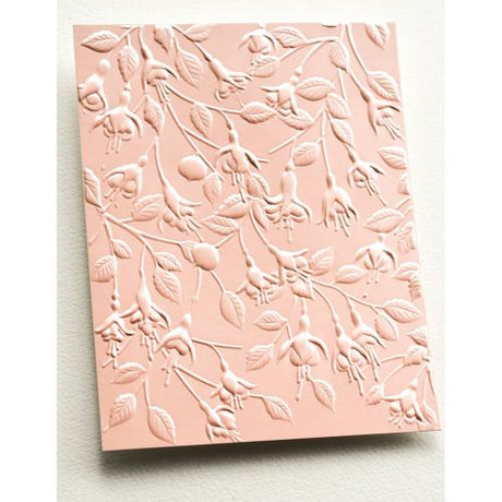 Memory Box - Fuchsia Cascade 3D Embossing Folder