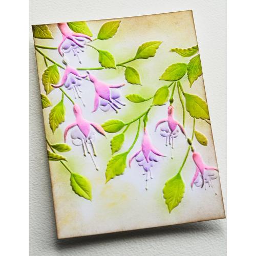 Memory Box - Fabulous Fuchsia 3D Embossing Folder and Dies