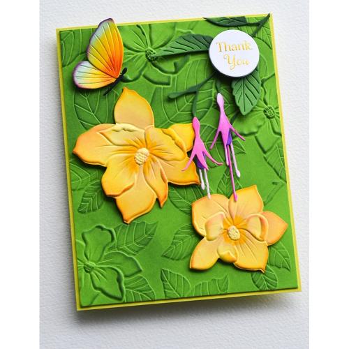 Memory Box - Hardy Fuchsia Buds craft die