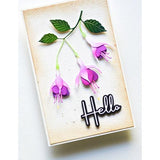 Memory Box - Delicate Fuchsia Trio craft die