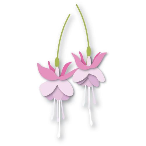 Memory Box - Fuchsia Bud Duo craft die