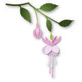 Memory Box - Dainty Fuchsia Stem craft die