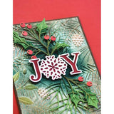 Memory Box - Festive Holly craft die