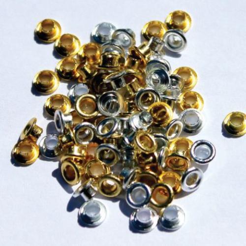 Eyelet Outlet Quicklets Round 84/Pkg Anodized 2