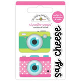 Doodlebug Design Summer Fun Photo Op Doodle-Pops (8897)