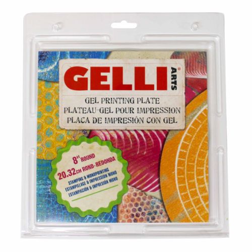 8" Round Gelli Printing Plates - Postage as per Actual