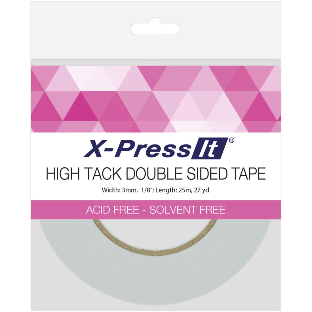 X-Press It High Tack Double-Sided Tissue Tape .125"X27yd